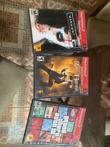 Jogos de Ps2 originais