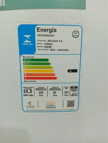 Vendo Geladeira consul