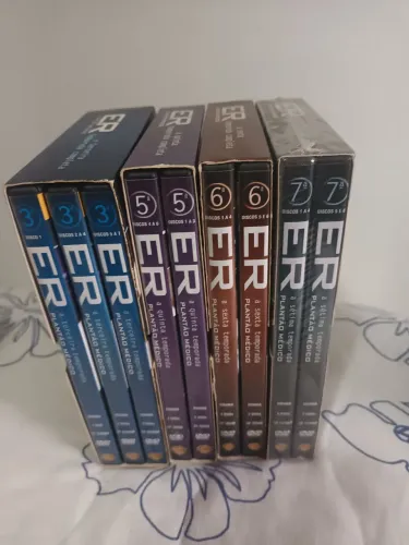 DVDs originais  Plantão Médico 3,5,6,7 todos 25,00