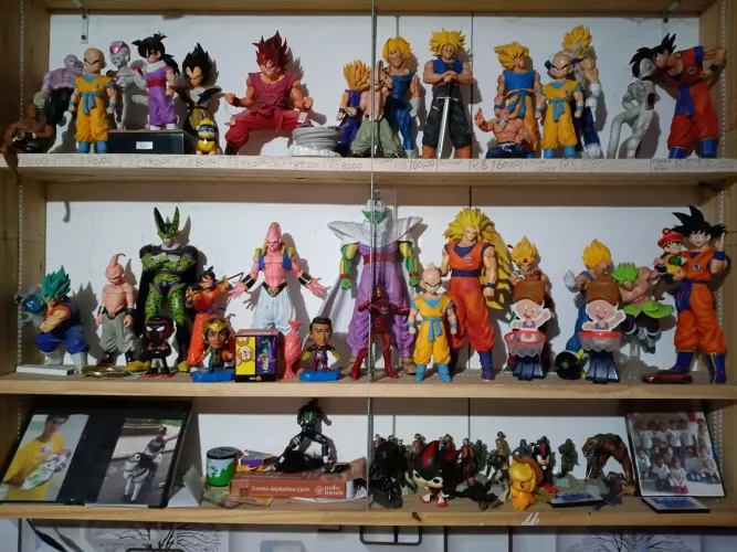 Bonecos dragon Boll Z