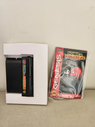 Cartucho Mega Drive Sonic & Knuckles
