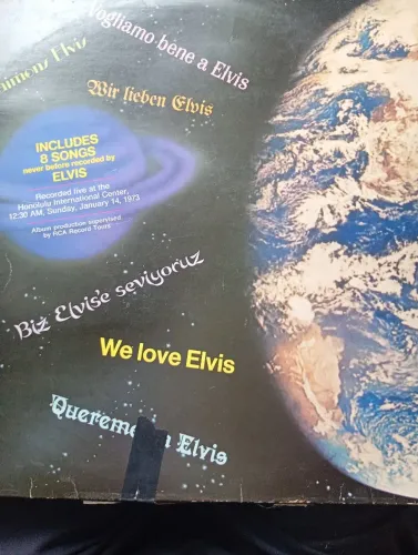Disco de vinil Elvis presley original 