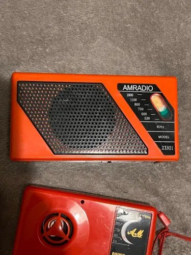 Lote de rádios estilo vintage, somente faixa AM