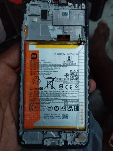 Bateria Original retirada Original do Redmi 13C Funcionando Perfeitamente 