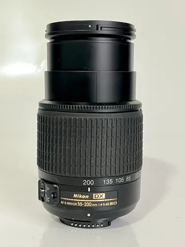 Lente Nikon 55-200mm AF-S ED 4.5