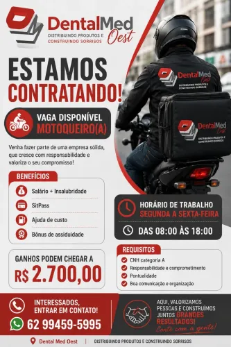 Vaga de Entregador