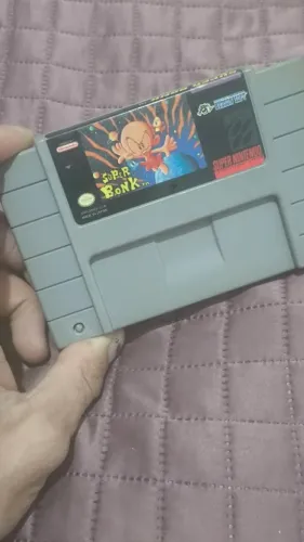 Super bonk original para super Nintendo