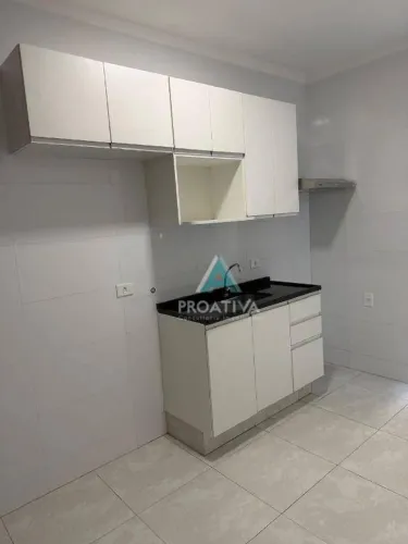 Apartamento com 2 dormitórios para alugar, 70 m² - Santa Maria - Santo André/SP