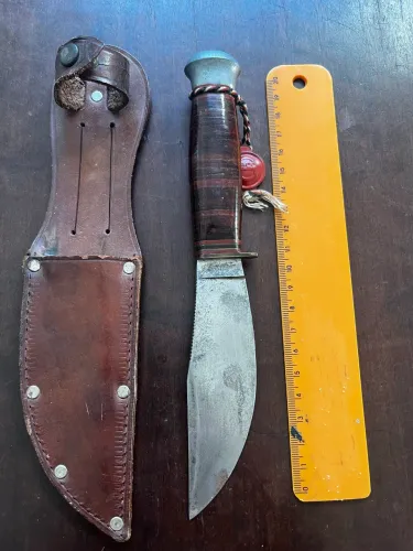 Faca de Caça GECO. Solingen com Lacre Original de Fábrica (anos 50~60)