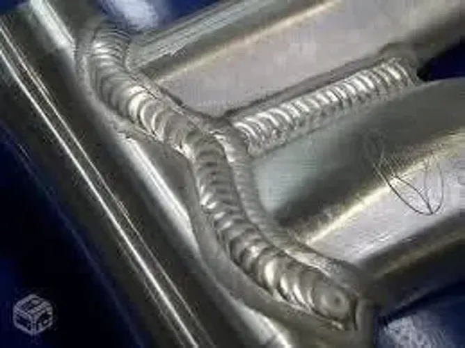 Soldas em alumínio inox