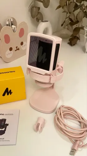 Microfone Maono DGM20 Rosa