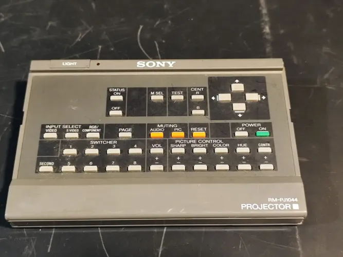 Controle projetor Sony Rm-pj1044