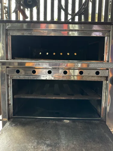 Forno inox industrial marca kennt funcionando