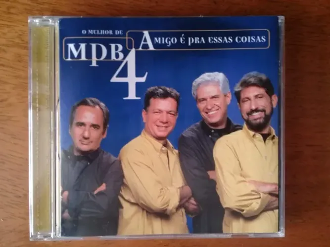 CD MPB 4 - Amigo é Pra Essas Coisas coletânea
