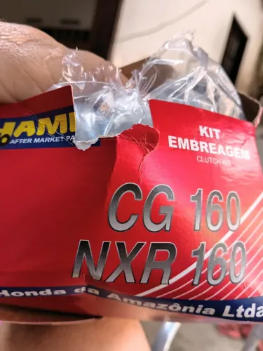 Kite embreagem e caixa de direçao Hampi original pra vender rapido 300,os 2