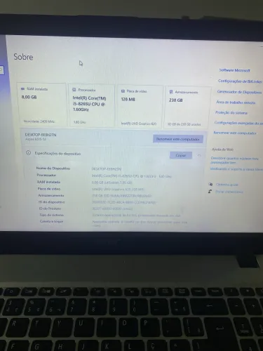 Vendo Notebook Asus Acer 5 - i5 8265U