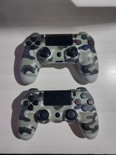 Controle PS4 Bluetooth Sem Fio | PC Gamer | Android iOS | Console | DualShock | 2 Unidades