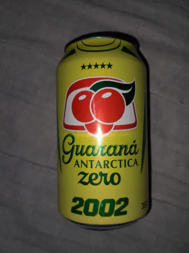 Lata Guarana Antartica Brasil Copa 2026 - Modelo Penta-Campeão 2002- Lacrada