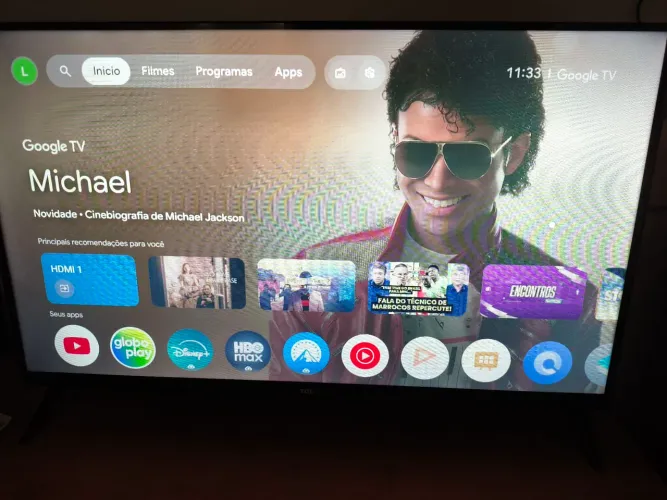 Smart TV 32? FHD TCL 32S5K QLED Dolby Audio Google TV