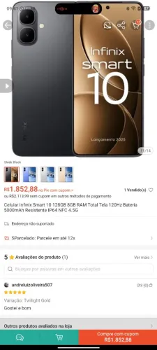 Vende se esse aparelho em perfeito estado