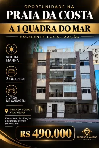 OPORTUNIDADE NA PRAIA DA COSTA 490MIL !! (FERNANDA COD 33827)