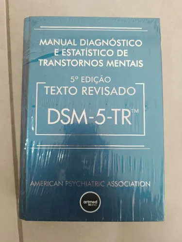 Livro Manual diagnóstico e estatístico de transtornos mentais 5a edição NOVO LACRADO