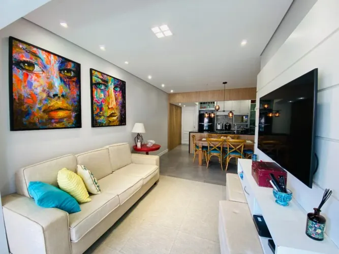 Apartamento com 3 dormitórios para alugar, 90 m² - Riviera de São Lourenço - Bertioga/SP