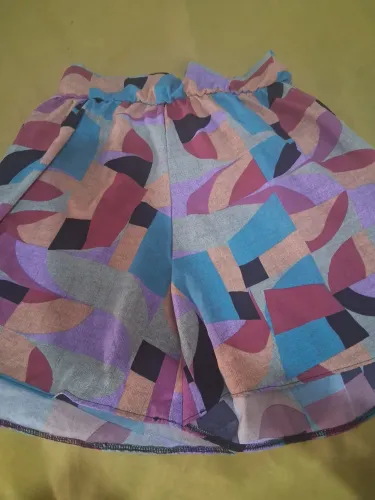 Shortinho Estampado Tam G Cintura Elástico R$20 - Novo