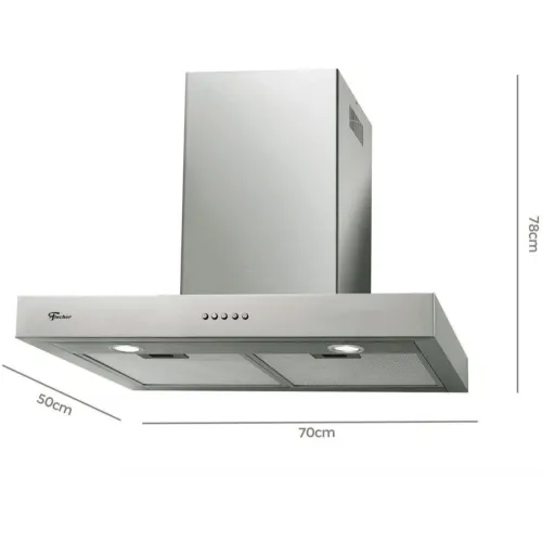 Coifa de Parede Fischer Inox 70cm Tradition Line 127v NUNCA USADA