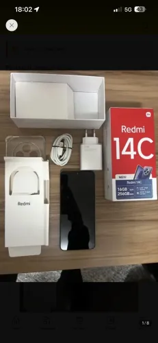 Celular smartwatch Redmi Xiaomi 14C usado sem detalhes