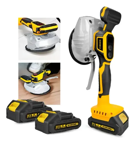 Máquina Assentar Piso/Cerâmica Ventosa Vibratória 2 Baterias Nova