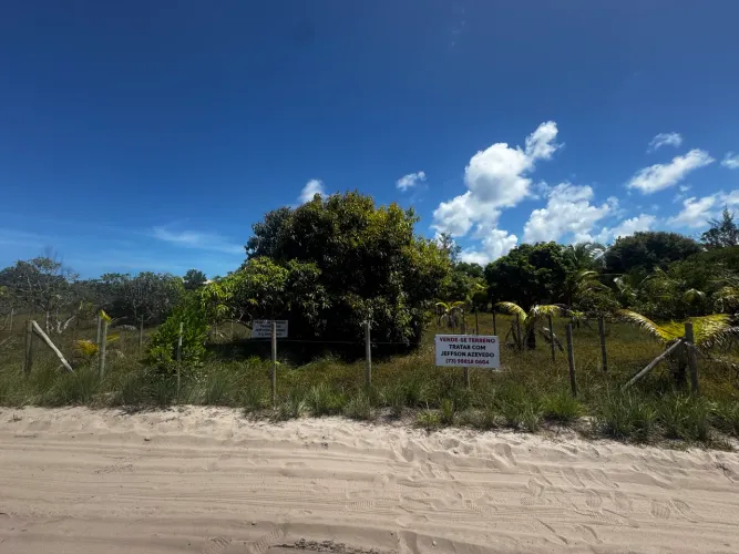 TERRENO BARATO EM CAMPINHO DE MARAÚ-BA(BARRA GRANDE)