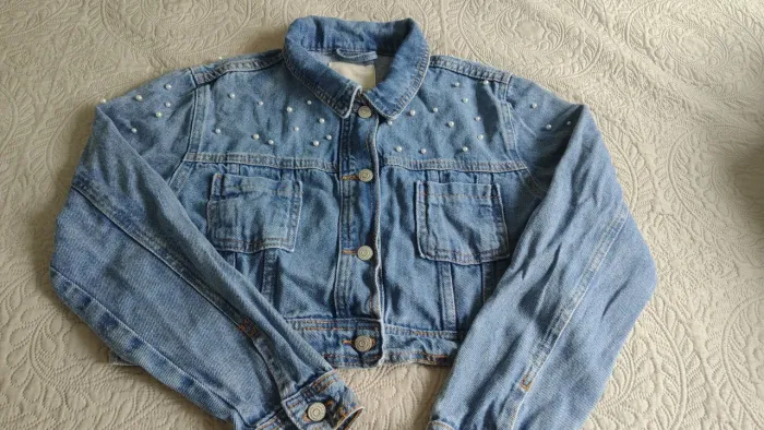 jaqueta jeans infantil