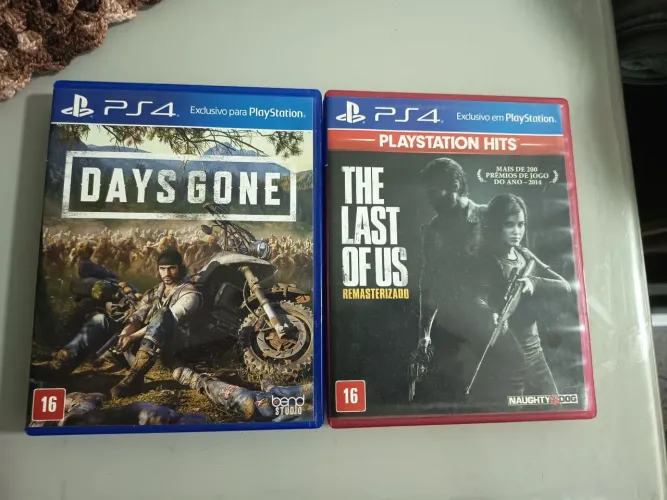 The Last of us parte 1 + days gone novos