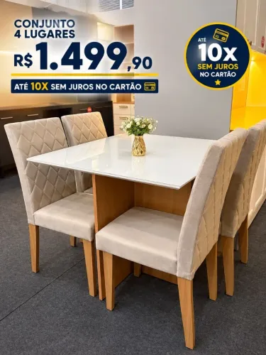 Mesa jantar 90x90