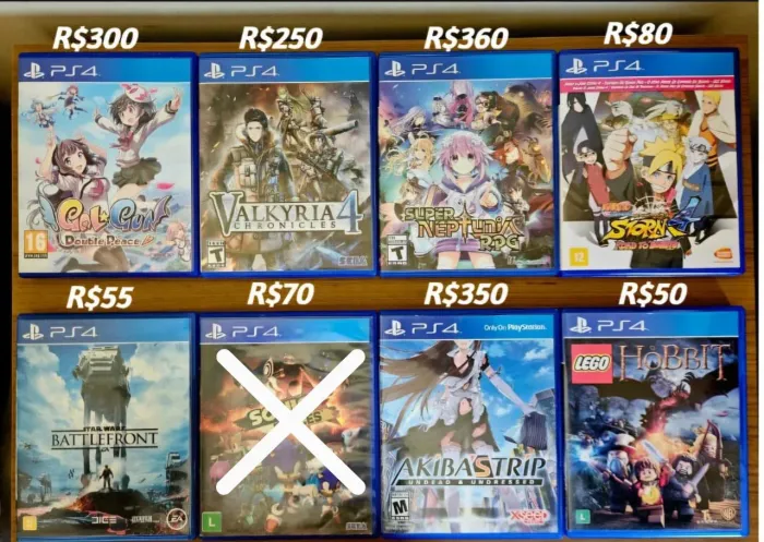 Jogos PS4 e PS5 - Monte seu Lote - Faço ENVIO !