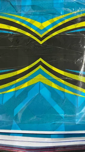 Papel de seda pipa 50x50 geométrico