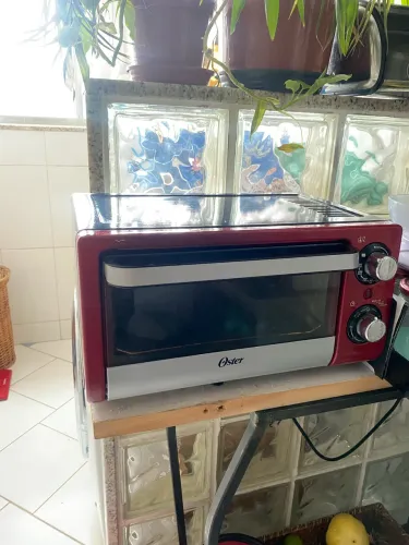 Forno Oster Vermelho 10L