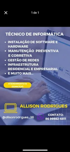 Serviços em informática