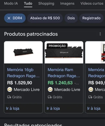 Memória RAM Redragon 16GB