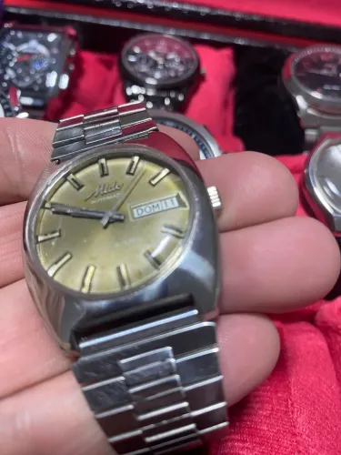 Mido Multistar automático, pulseira original revisado