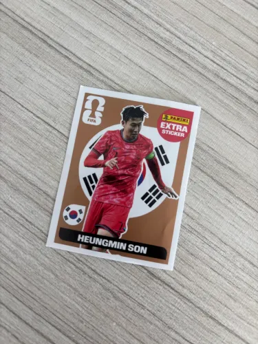 Figurinha extra sticker bronze son