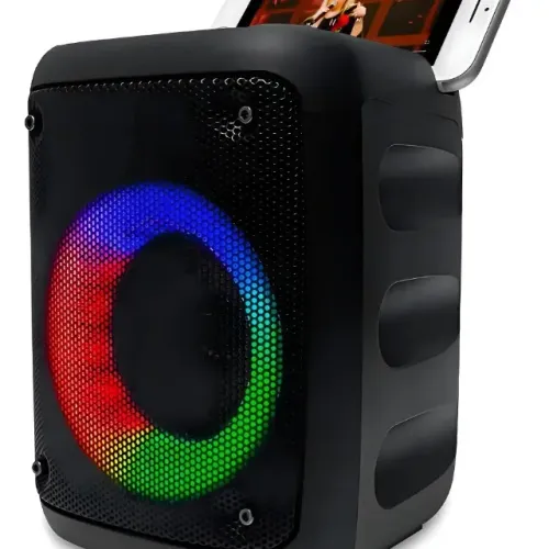Caixa Caixinha De Som Bluetooth Portatil Radio Fm Potente Cor Preto Grasep Dd-3138