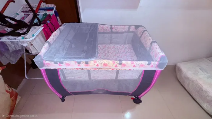 BERÇO PORTÁTIL DESMONTÁVEL BABY STYLE