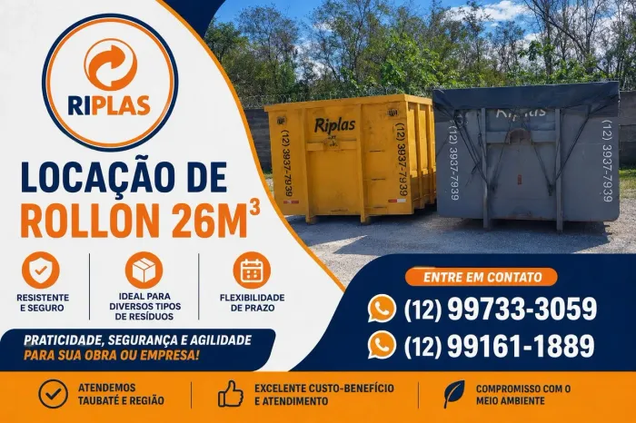 Locação Caçambas Rollon