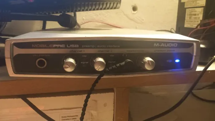 Interface M-Audio Mobile Pre USB - 2 Canais
