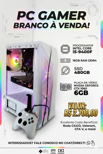 pc gamer i5 9400f gtx 1060