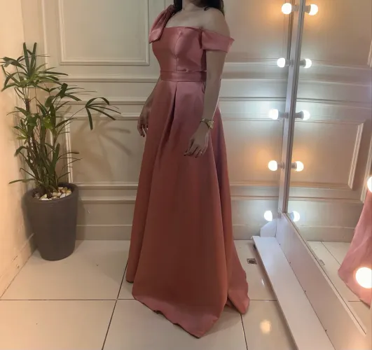 Vestido festa em alfaiataria 