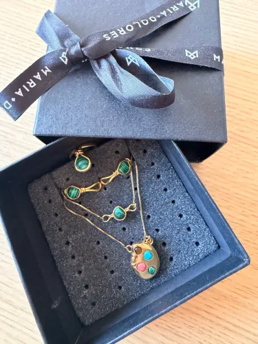 Conjunto semi joia Maria Dolores (NOVO)