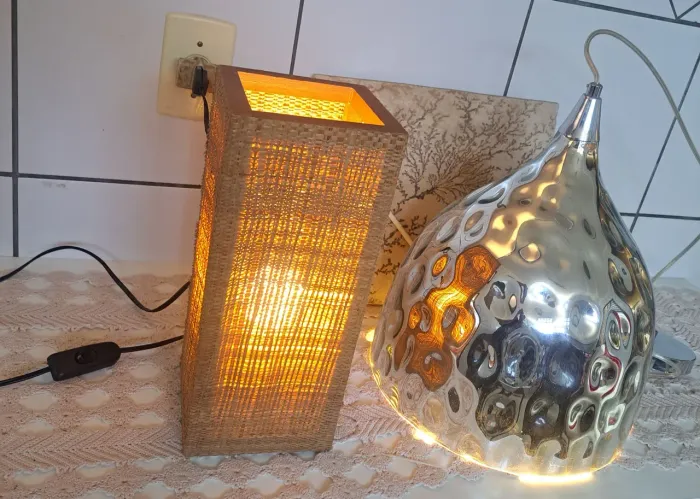 Duas luminárias perfeitas para a sua casa !